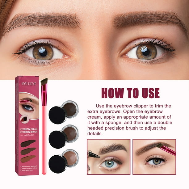 EELHOE Multifunction Eyebrow Cream And Eyebrow Brush EELHOE Multifunction Eyebrow Cream And Eyebrow Brush