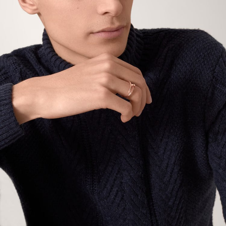 Juste un Clou Rose Gold Ring S503095960 - TUZZUT Qatar Online Shopping