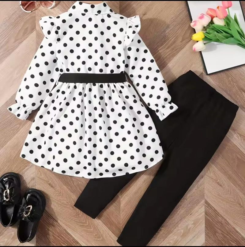 Kids Girls' Fashion Long Shirt Dress with Belt+leggings    1546278 - TUZZUT Qatar Online Shopping