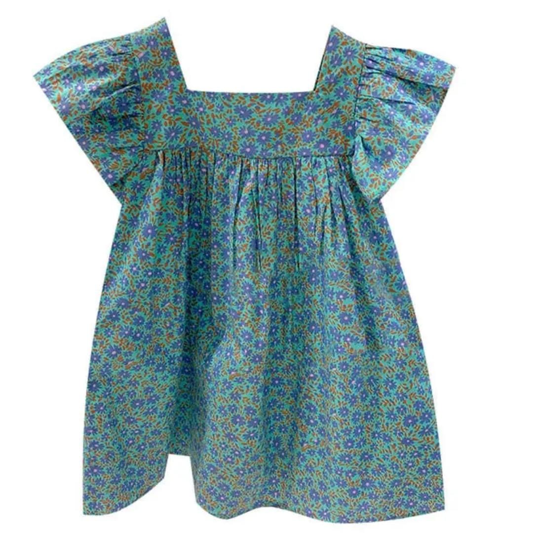 Girls Summer Flying Sleeve Floral Dresses 1547220 Girls Summer Flying Sleeve Floral Dresses 1547220