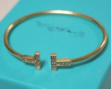 Wide Wire Bracelet Rose Gold DN2005 - TUZZUT Qatar Online Shopping