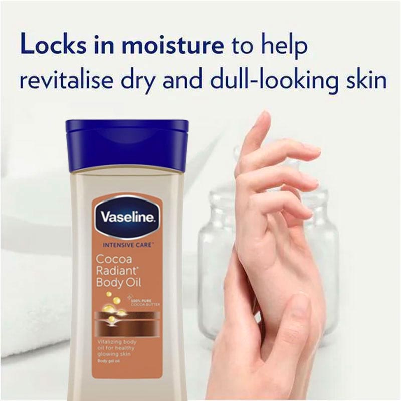 Vaseline Cocoa Radiant Body Oil 400 ml