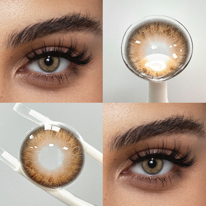 Unibling Celestia Brown Contact Lenses for Eyes (1 Pair) - TUZZUT Qatar Online Shopping