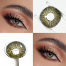 Unibling New York III Green Contact Lenses for Eyes (1 Pair) - TUZZUT Qatar Online Shopping