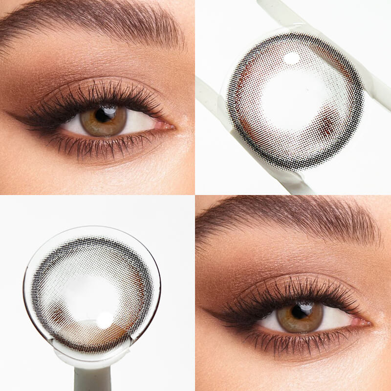 Unibling Meow Mocha Contact Lenses for Eyes (1 Pair) Unibling Meow Mocha Contact Lenses for Eyes (1 Pair)