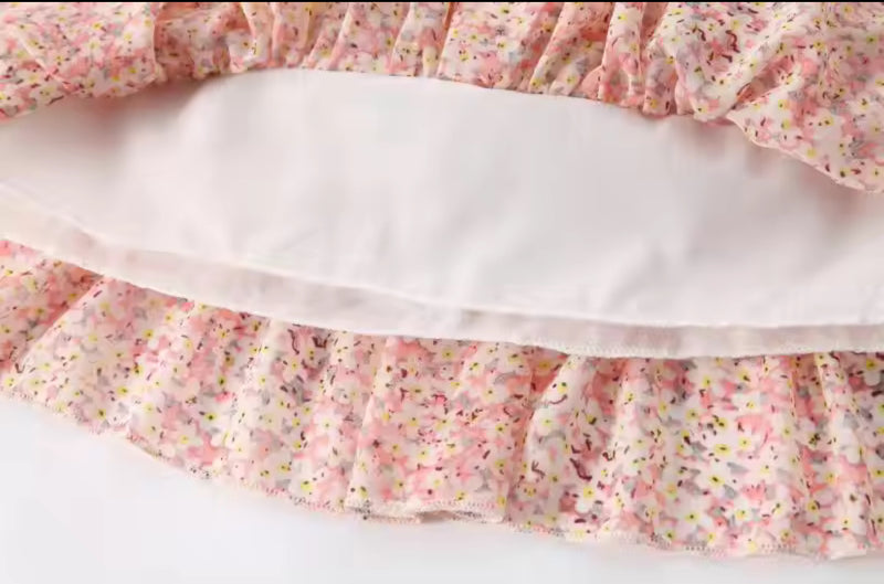 Kids Girls Floral Print Dress 1251889 - TUZZUT Qatar Online Shopping