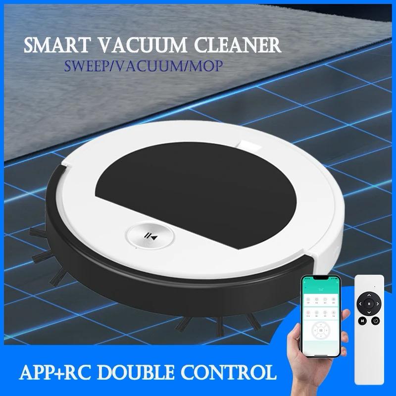 Remote Control Cleaning Appliances Strong Power Sweeping Robot Vacuum Cleaners RS900
