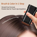 2-in-1 Hair Dye Comb Stick – Instant Root Touch-Up, Gray Hair Concealer, Waterproof & Sweat-Proof Temporary Color - TUZZUT Qatar Online Shopping