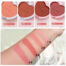 1pc Blush Makeup Palette Cheek Tint 4 Colors Orange Peach Pink Blush Love Blush Makeup Palette 427491 - TUZZUT Qatar Online Shopping