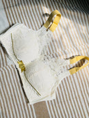 Women Front Closure Lace Bralette Bra 1236863 - TUZZUT Qatar Online Shopping