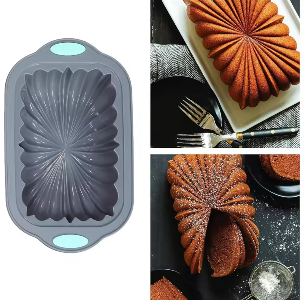 1pc Silicone Toast Cake Pans S4582498 1pc Silicone Toast Cake Pans S4582498
