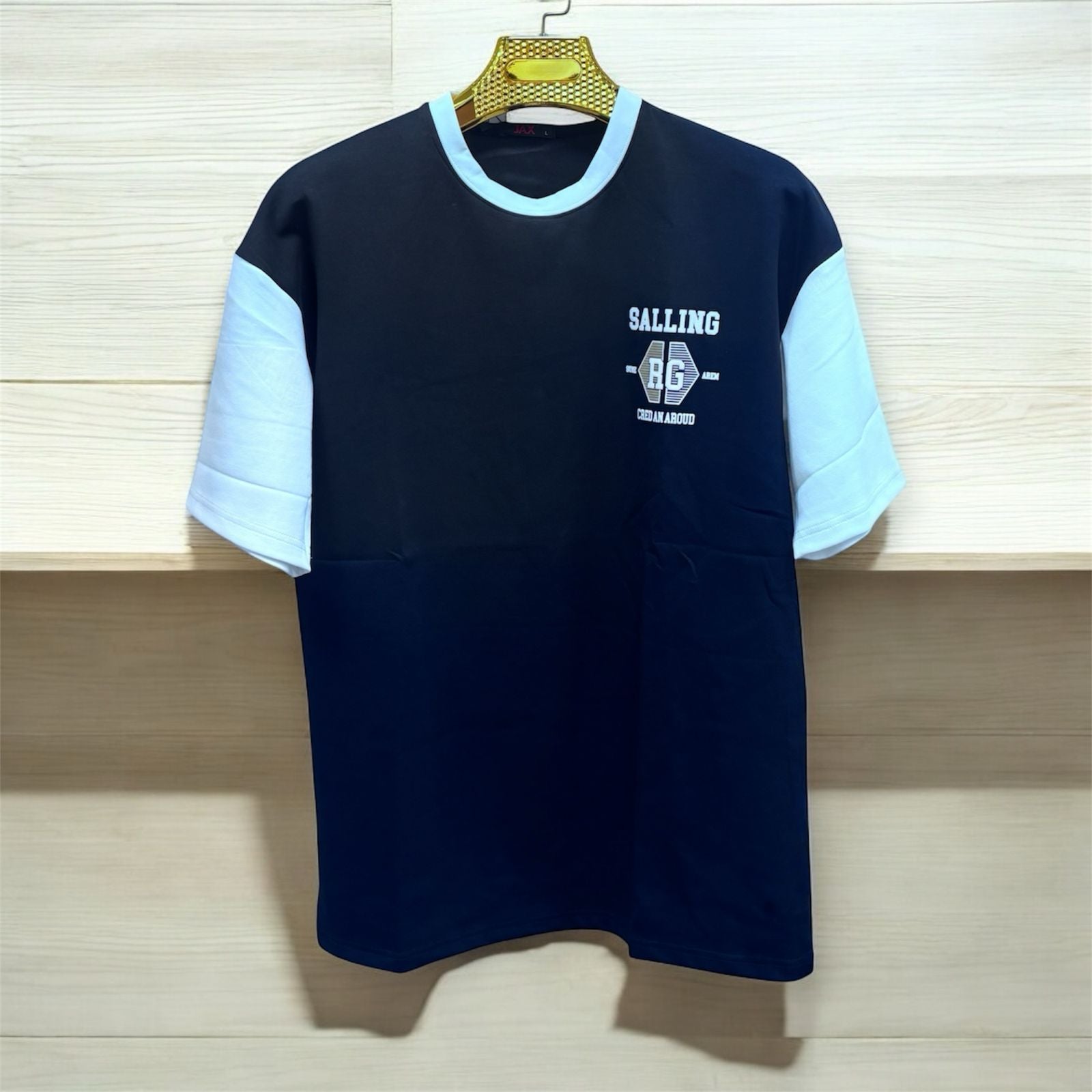 Mens Printed Multi Colored Short Sleeve T-shirt Mens Printed Multi Colored Short Sleeve T-shirt