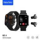 Haino Teko Watch Buds ST-1 with AMOLED Display (Watch + Earbuds) - TUZZUT Qatar Online Shopping