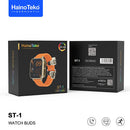 Haino Teko Watch Buds ST-1 with AMOLED Display (Watch + Earbuds) - TUZZUT Qatar Online Shopping