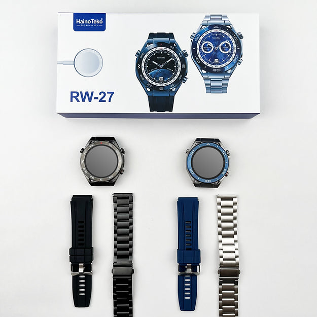 Haino Teko RW-27 Smart Watch With 2 Straps - Tuzzut.com Qatar Online Shopping