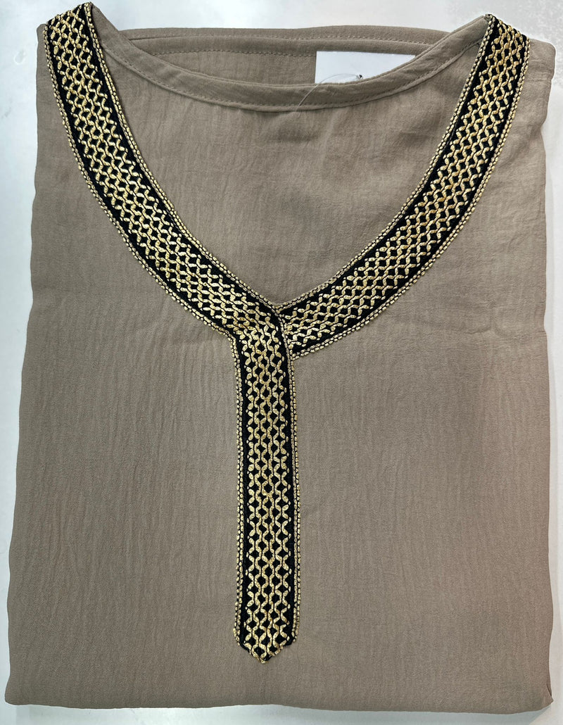 Women’s Fashion Kuwaiti Kaftan 7043 - TUZZUT Qatar Online Shopping