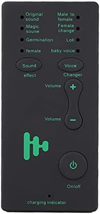 Voice Changer, Mini Handheld Sound Changer with 4 Sound Effects and 4 Voice Changes 7005103