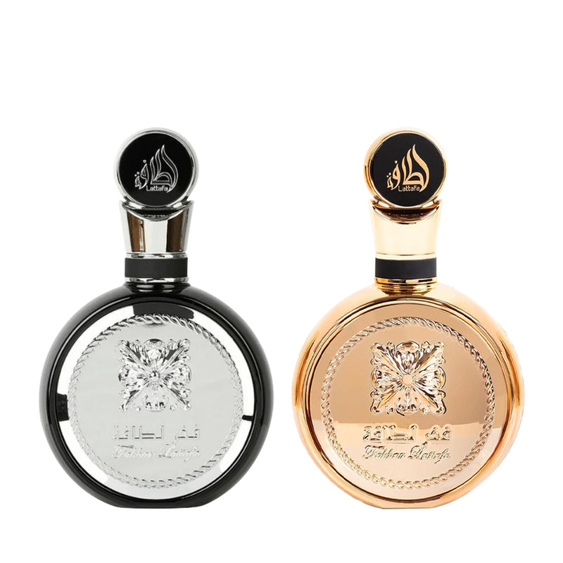 Fakhar Gold & Fakhar Black EDP Perfume - 100ml (3.4 Oz) By Lattafa - TUZZUT Qatar Online Shopping