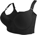 Women's Plus Size Push Up Adjustable Bra Seamless Wireless Padded Brasserie - B60405 - TUZZUT Qatar Online Shopping