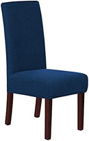 Stretch Dining Chair Covers Elastic High Back Dining Room Chair Cover - TUZZUT Qatar Online Shopping
