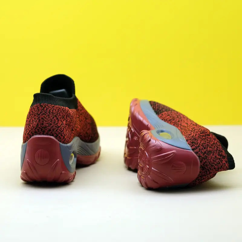 Breathable Knit Chunky Sneakers 7343 Breathable Knit Chunky Sneakers 7343