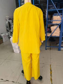 Women Casual 2-piece Set Long Sleeve Single-breasted Shirt And Pants  010388057 - TUZZUT Qatar Online Shopping