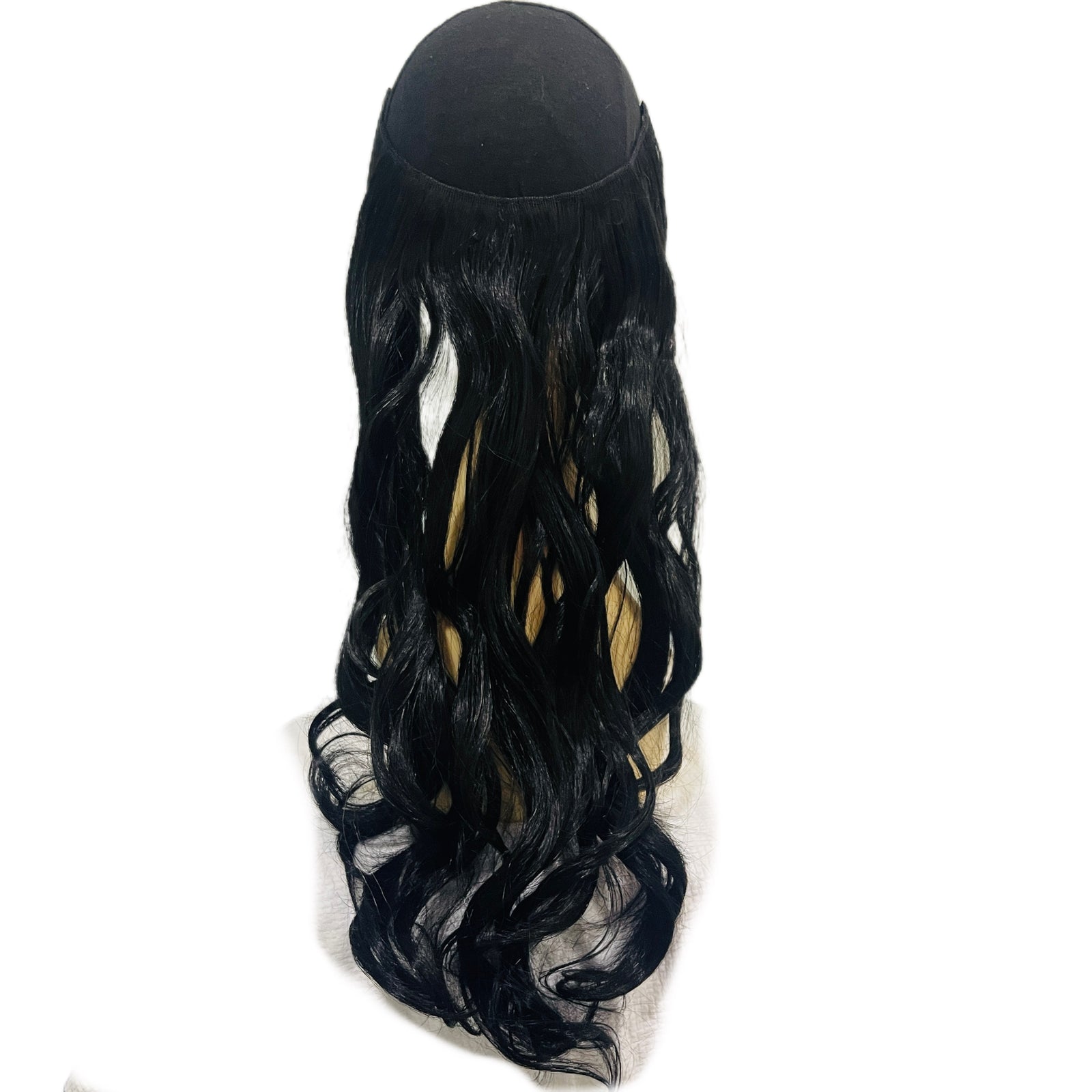 Synthetic Natural Wavy 2Clips And Adjustable Fish Line Invisible Hair Extensions -ry16 Synthetic Natural Wavy 2Clips And Adjustable Fish Line Invisible Hair Extensions -ry16