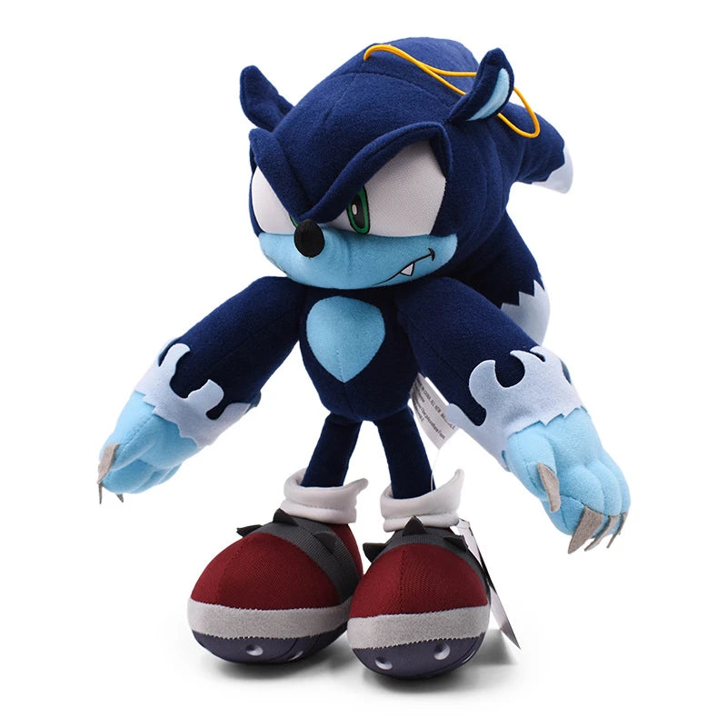 Hot Sale Navy Blue Super Sonic The Hedgehog Soft Stuffed Plush Doll Game Anime Cars Home Decor Pendent Plushie Kids Toys S4603516