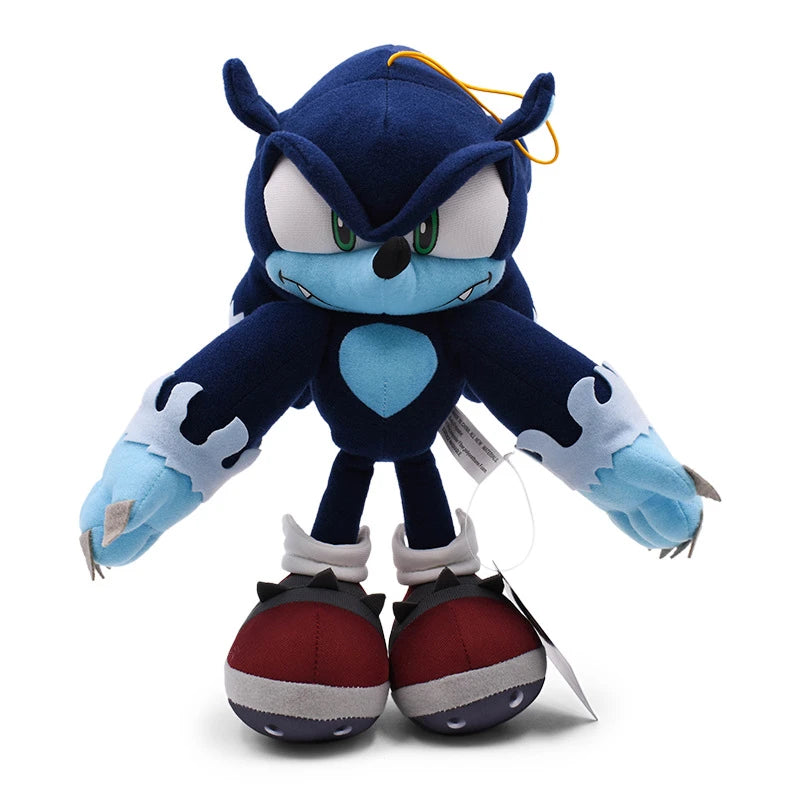 Hot Sale Navy Blue Super Sonic The Hedgehog Soft Stuffed Plush Doll Game Anime Cars Home Decor Pendent Plushie Kids Toys S4603516