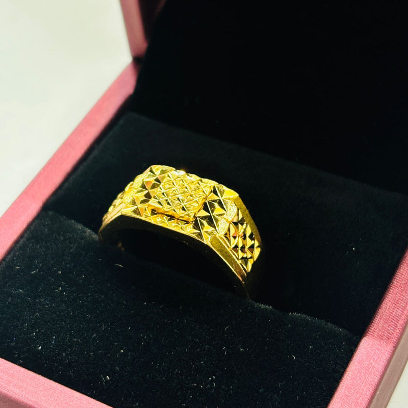 Women's Fashion Gold Ring S471254 - TUZZUT Qatar Online Shopping