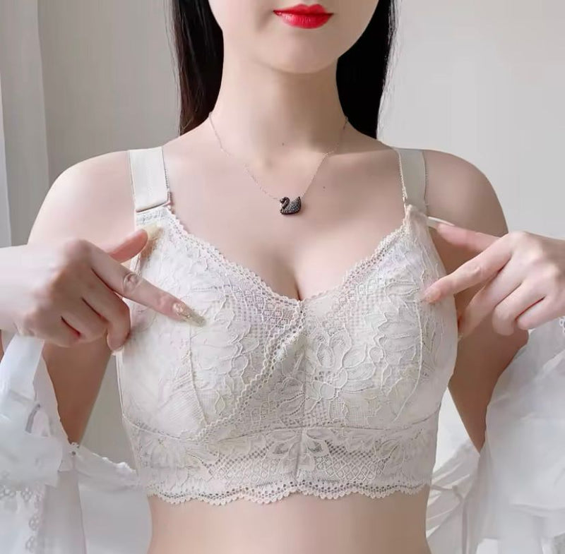 Large Chest Thin Cup Bra Sexy Top Stick Women Bra   B9988 - TUZZUT Qatar Online Shopping