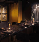 1 Pc Retro Bar Table Lamp Touch Sensor LED Table Lamp Rechargeable Wireless Night Lights for Restaurant Coffee Bedroom S4062946 - Tuzzut.com Qatar Online Shopping