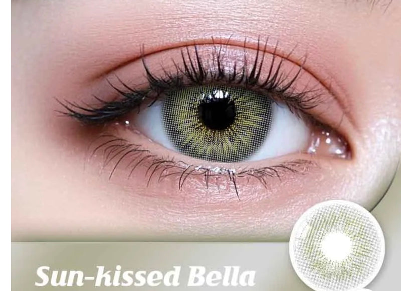 UYAAI Sun-kissed Bella Contact Lenses for Eyes (1 Pair) - TUZZUT Qatar Online Shopping