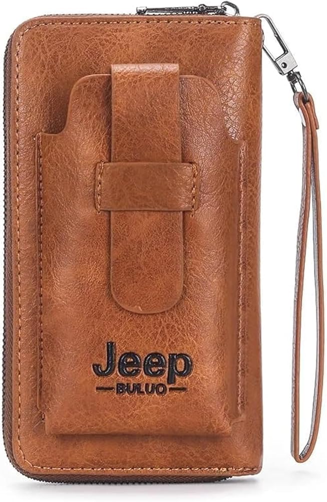 Men Luxury Leather Multifunction Wallet b-597233 - TUZZUT Qatar Online Shopping