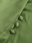 Batwing Sleeves Loose Floral Printed Muslim Pleated Stand Collar Maxi Dresses M 133415 - TUZZUT Qatar Online Shopping