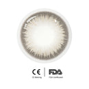 Unibling Savage Grey Contact Lenses for Eyes (1 Pair) - TUZZUT Qatar Online Shopping