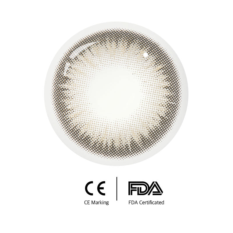 Unibling Savage Grey Contact Lenses for Eyes (1 Pair) - TUZZUT Qatar Online Shopping