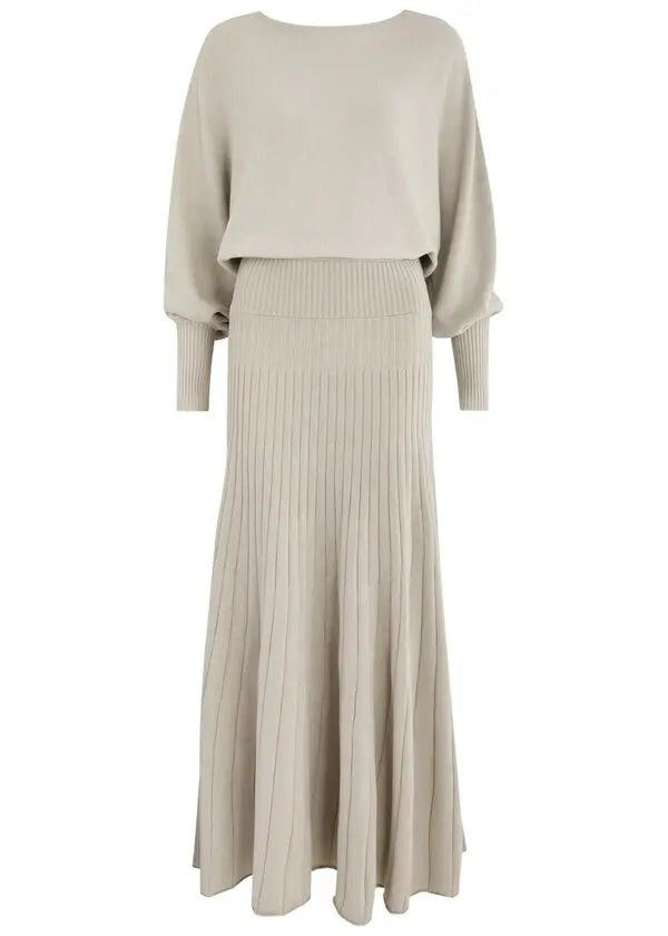 Ribbed-Knit Maxi Dress 172242