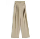 Women's High Waist Suit Pants Wide Leg Pant    B142301 - TUZZUT Qatar Online Shopping