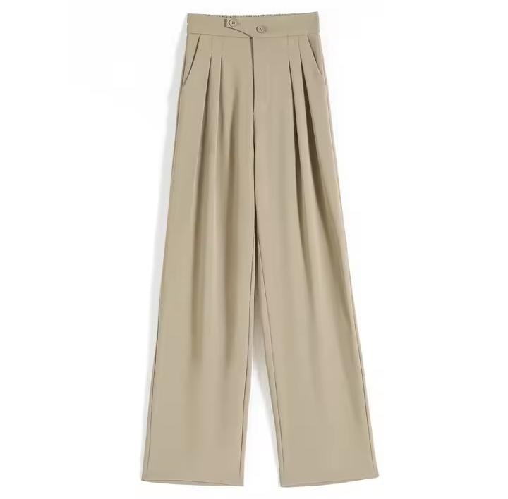 Women's High Waist Suit Pants Wide Leg Pant B142301 Women's High Waist Suit Pants Wide Leg Pant B142301