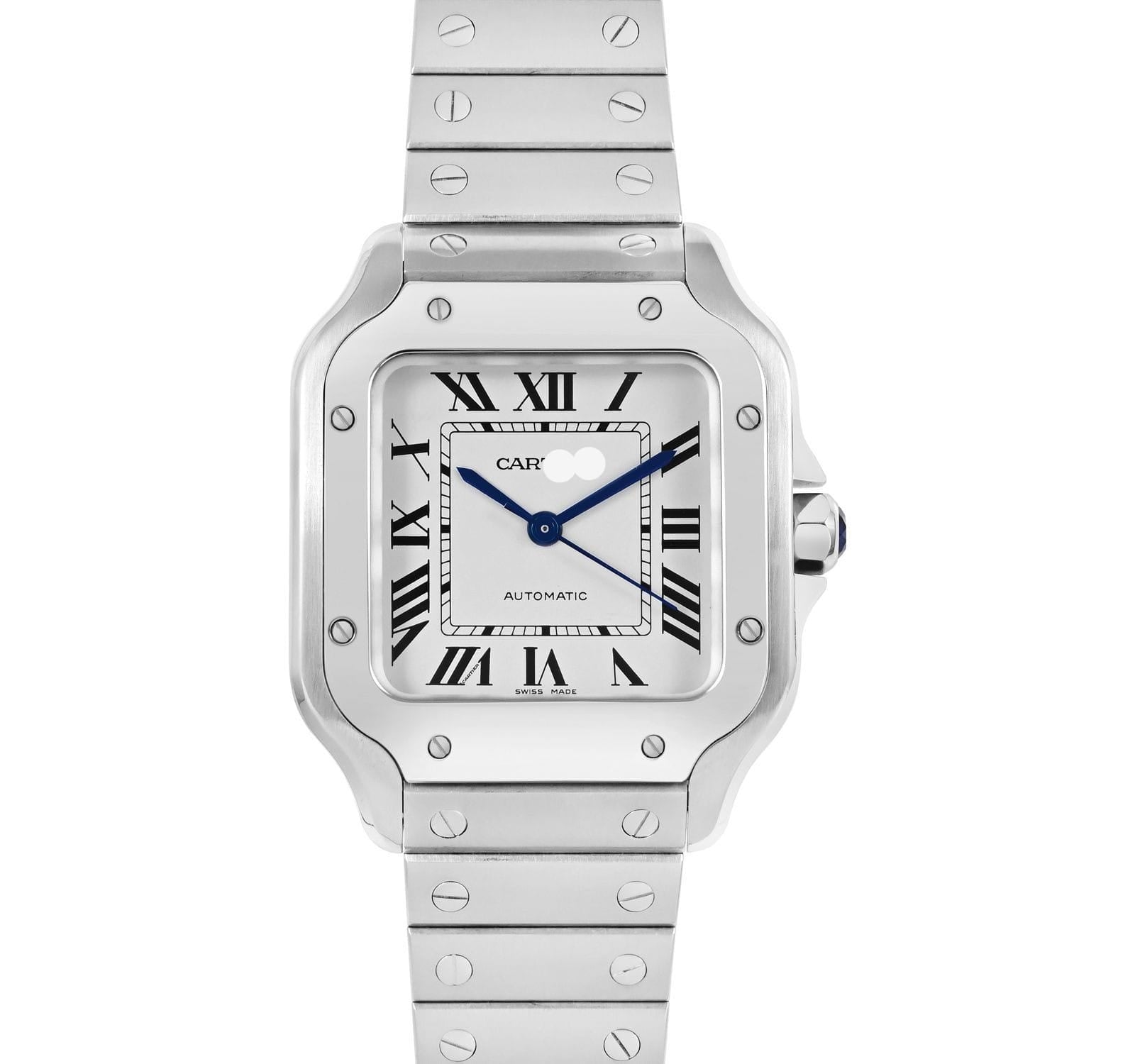Luxury Stainless Steel White Dial Silver Watch W1007 Luxury Stainless Steel White Dial Silver Watch W1007