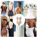 Backless U-shaped invisible shoulder strap women's Bra 807