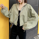 Women's Jackets - 372981 - Small Green - TUZZUT Qatar Online Shopping