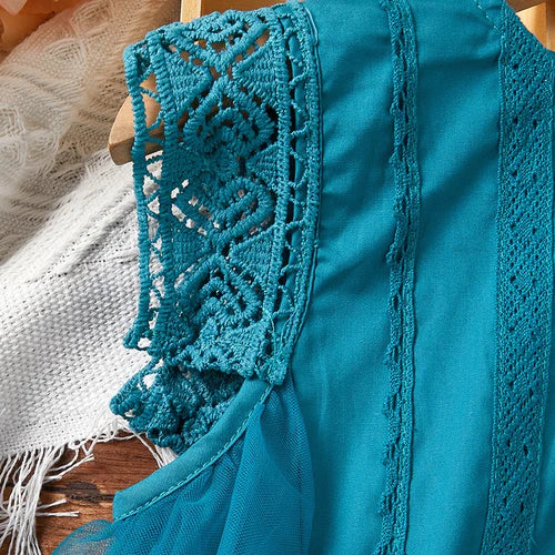 Girls Dress With Hat 402301 100cm Girls Dress With Hat 402301 100cm