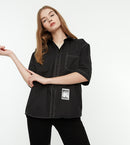 Women's S hort sleeve  Fashion shirt  10024 - TUZZUT Qatar Online Shopping