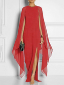 Formal Long Chiffon Mother of the Bride Dress 115351 - TUZZUT Qatar Online Shopping