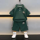 Kids Infant Summer Children Clothes T-shirt + Shorts 2Pcs/Sets   1552877 - TUZZUT Qatar Online Shopping