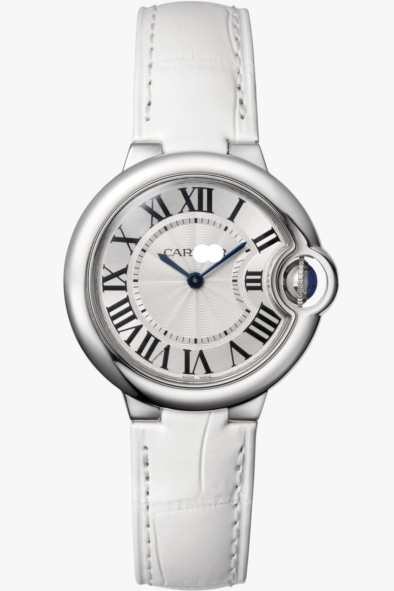 Luxury Stainless Steel Leather Watch W1012 - TUZZUT Qatar Online Shopping