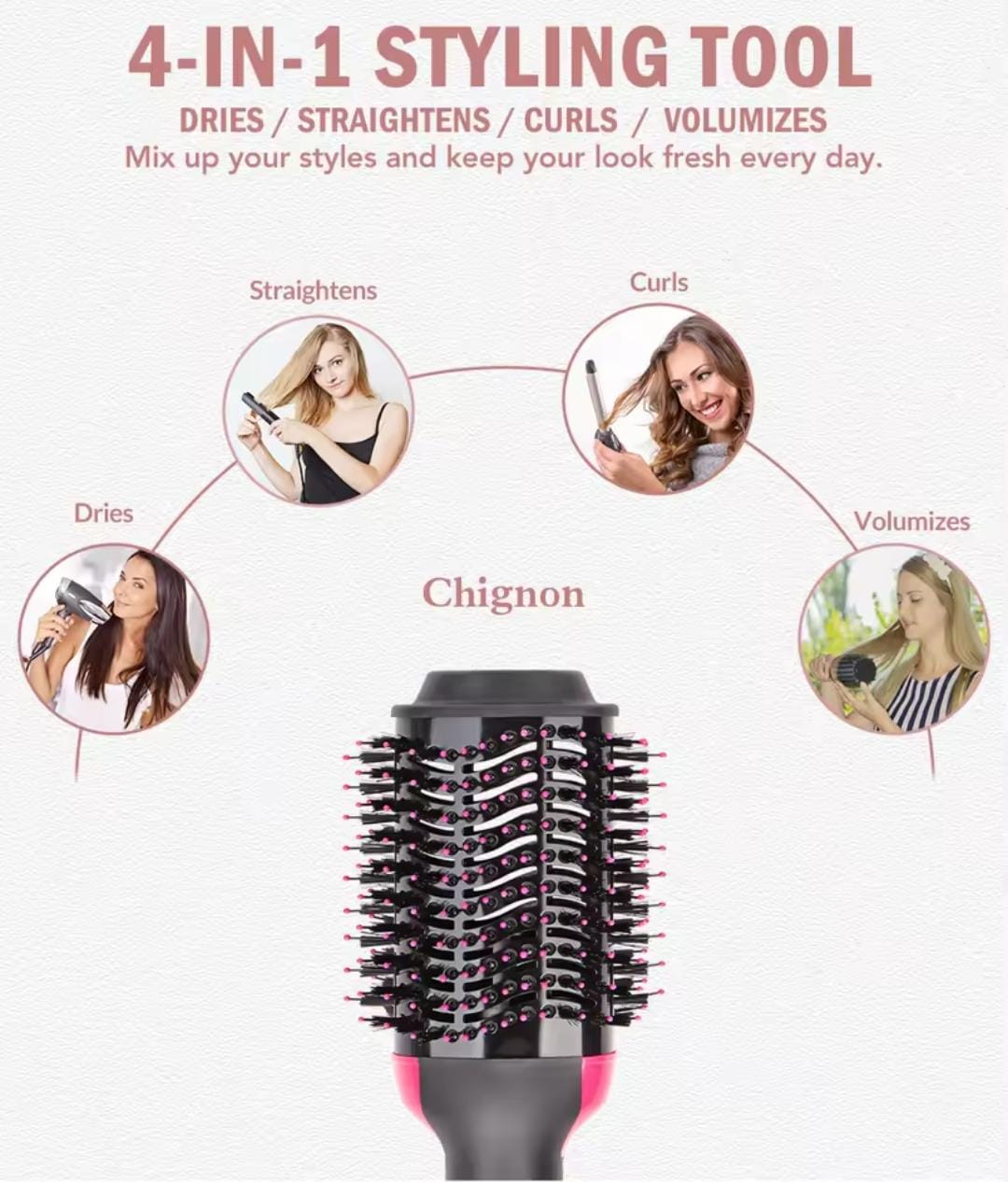 One Step Hair Dryer And Styler B-371963 One Step Hair Dryer And Styler B-371963