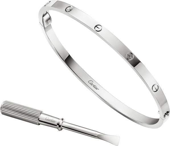 LOVE Bracelet Yellow Gold DN2015 - TUZZUT Qatar Online Shopping